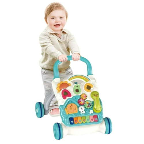 GN Universe Baby Walker With Happy Enlightenment Interaction Blue Ages 0M+