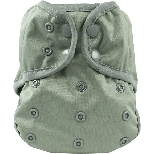 OsoCozy One Size Cloth Diaper Covers - Adjustable Snap Fit & Double Leg Gussets for Baby Boys & Girls from 8-35 Pounds. Use with Prefold, Flat or Fitted Cloth Diapers or Snap-in Inserts.