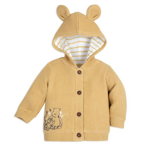 Winnie the Pooh Hooded Cardigan Sweater for Baby | Disney Store