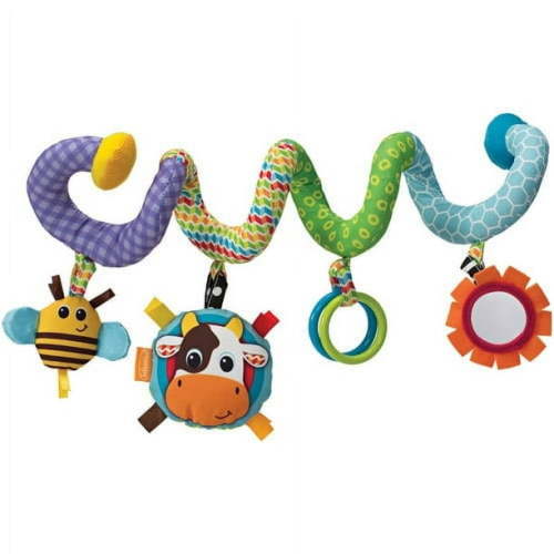 Infantino Topsy Turvy Spiral Sensory Baby Toy 6-12 Months