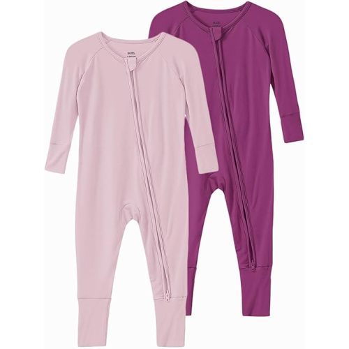 Baby Viscose from Bamboo Footless Pajamas Boys Girls Zippy Pjs Sleep 'N Play Romper - 0-24 Months