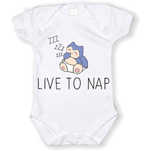 Dittoxpression Live to Nap Unisex Baby Bodysuit