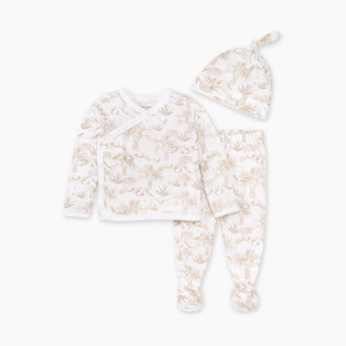Burt's Bees Baby Palm Desert Toile Take Me Home Set - Palm Deset Toile, 0-3 Months