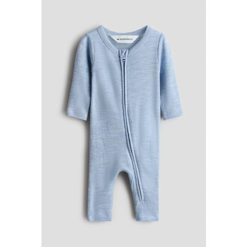 H&M | Merino Wool Jersey | Light Blue | 6M 4-6M 18lbs
