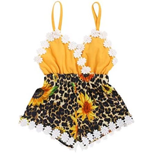 Baby Girls Summer Backless suspender pants for Newborn Toddler Infant