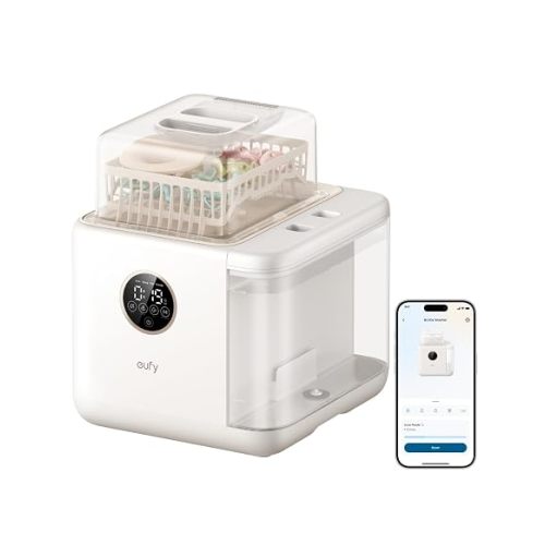 eufy S1 Pro Baby Bottle Washer, Sterilizer & Dryer, Built-in Water Softener