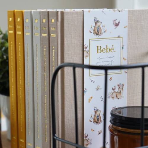 Baby Journal With Keepsake Box and Pen, 18 Years, Pregnancy Journal, Baby Book, Baby Memories Book MOCHA COLOUR - Etsy