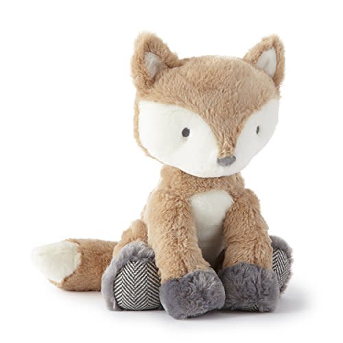 Levtex Baby - Bailey Stuffed Toy - Fox - Grey, White, Brown, Cream - Nursery Accessories - Size: 5 x 20 in.