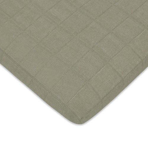 Babyletto All-Stages Bassinet Sheet in GOTS Certified Organic Muslin Cotton