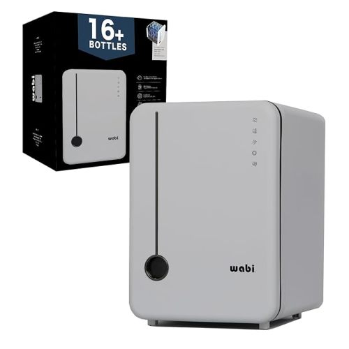 Wabi UVC LED Sanitizer & Dryer Ultra (White + Gunmetal Trim)