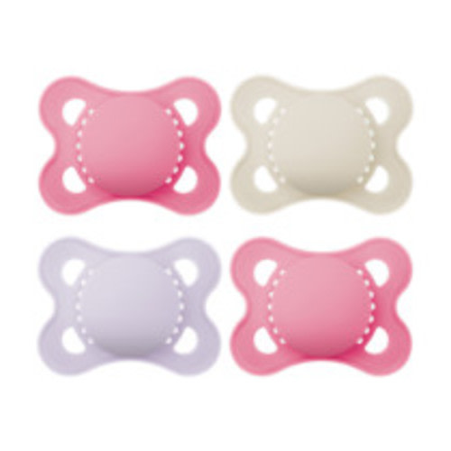 MAM Original Matte Baby Pacifier 0-6 Months (4 Pack)