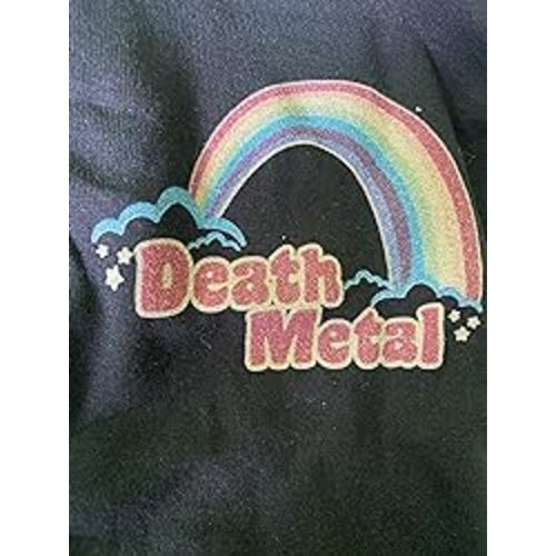 Amazon.com: Pop Threads Death Metal Retro Rainbow 70s 80s Sarcastic Baby Toddler Kids Girl Boy T-Shirt: Clothing, Shoes & Jewelry