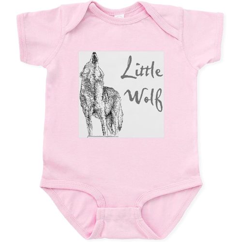 CafePress Little Wolf Infant Bodysuit Cute Infant Bodysuit Baby Romper