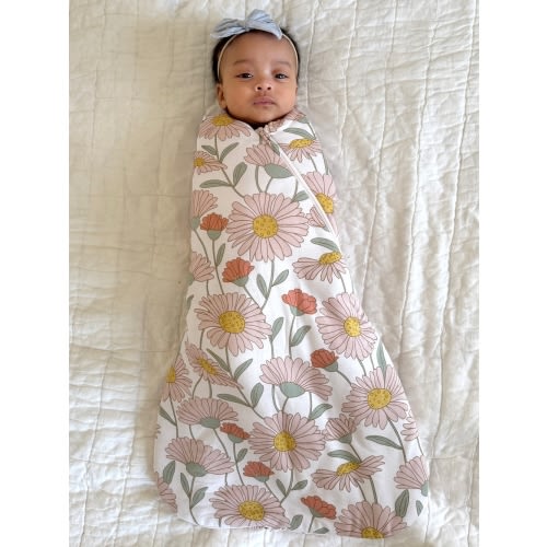 Beauty Off-White Bamboo Viscose Swaddle Wrap | günamüna