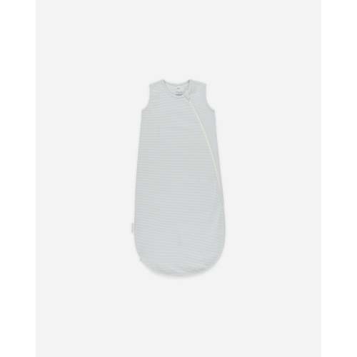 Jersey Sleep Bag || Sky Micro Stripe – Quincy Mae