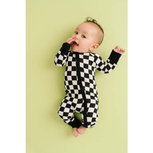 Black Checkered Bamboo Sleeper