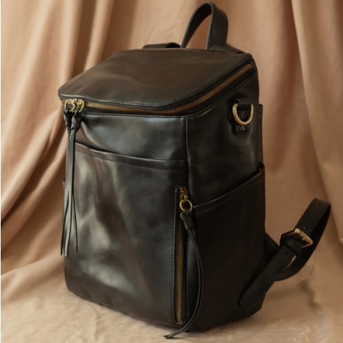 La Mère Luxe Leather Backpack Original