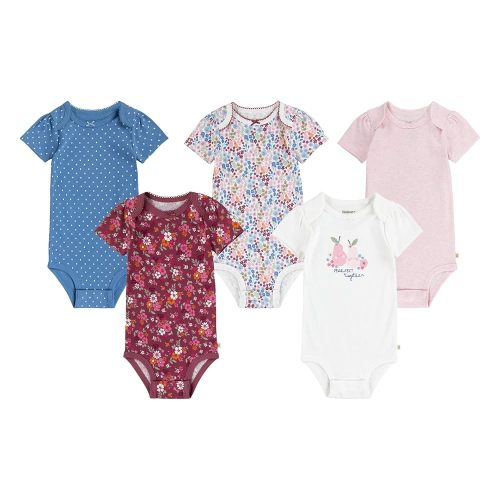 HUGGIES unisex-baby 5-pack Everyday Bodysuit
