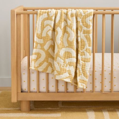 Sprinkled Waves Baby Blanket