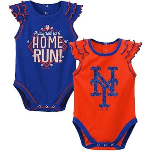 Outerstuff MLB Newborn & Infants 0-24 Months Girls Shining All Star 2 Piece Bodysuit Creeper Set