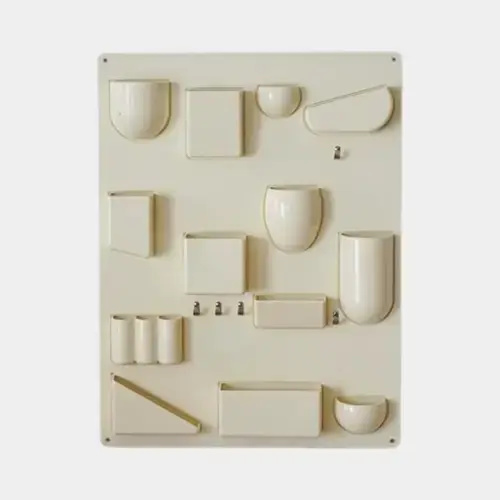 Post Modern Wall Organiser in Cream