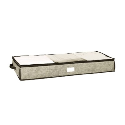 Simplify 40" Under the Bed Storage Box Black