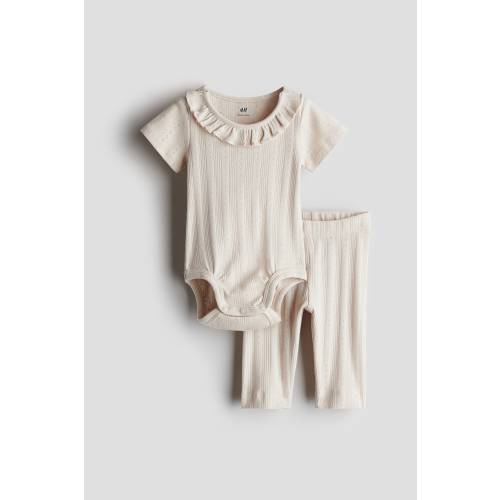 2-PIECE POINTELLE COTTON SET