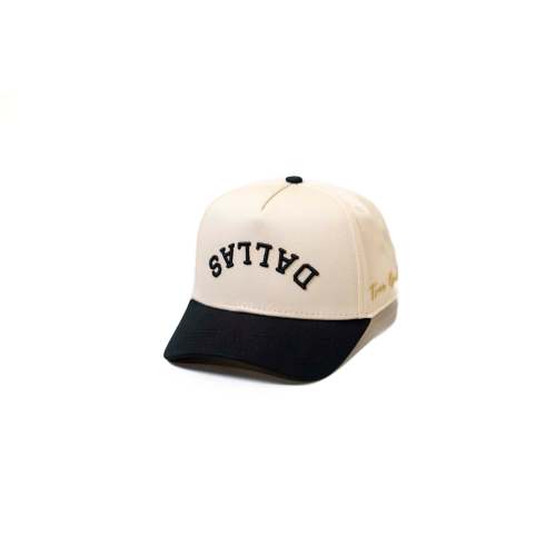 KIDS snapback - BLACK / OFFWHITE