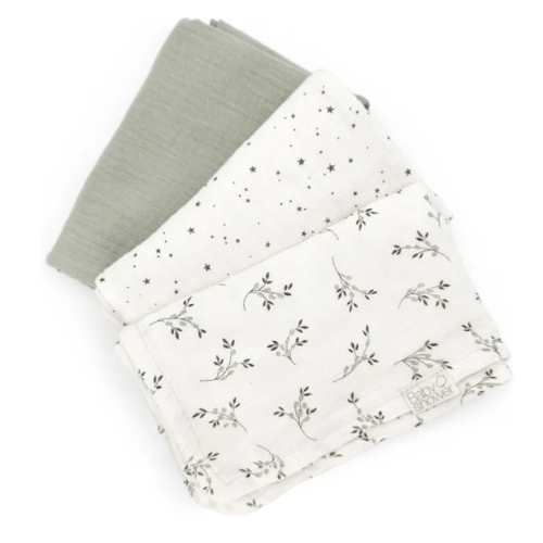 Olive Nappies - Set of 3 | Ecru