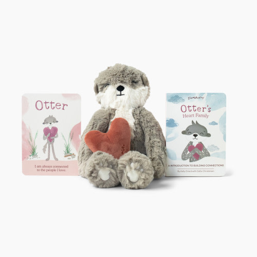 Slumberkins, Inc. Kin & Book Bundle - Otter's Building Connections