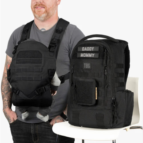Daypack Diaper Bag & Baby Carrier Bundle - Durable, Versatile Gear – Tactical Baby Gear
