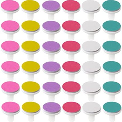 NSBELL 36PCS Baby Nail File Pads Nail Trimmer Replacement Pads Electric Baby Nail Grinding Heads for Standard Electric Kid Nail Trimmer