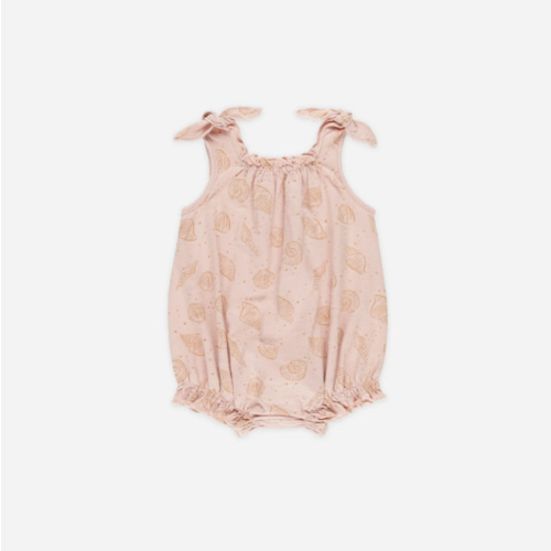 Shoulder Tie Bubble || Seashells – Rylee + Cru 6-12mo