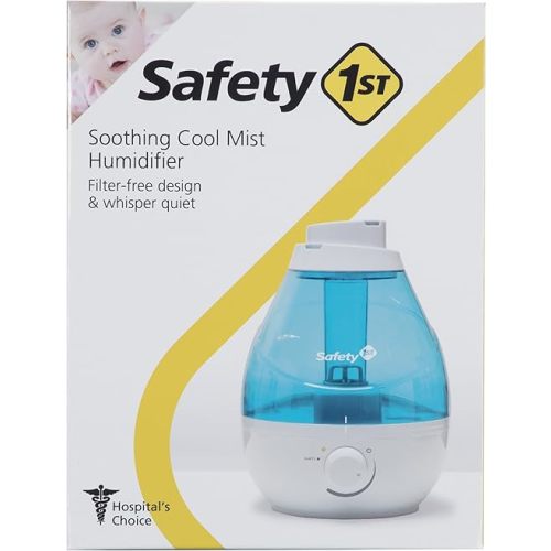 Safety 1st 360 Cool Mist Nursery Humidifier, Arctic Blue