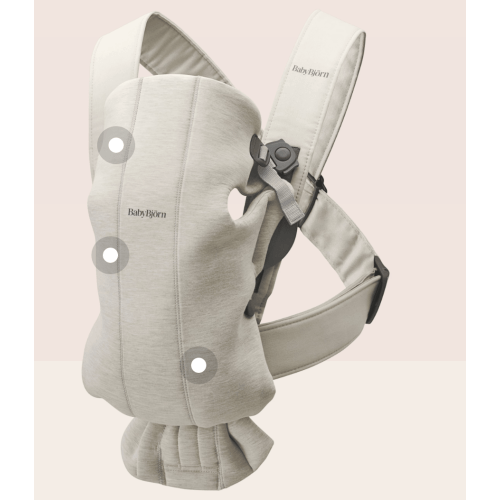 BabyBjörn Baby Carrier Mini in Light Beige