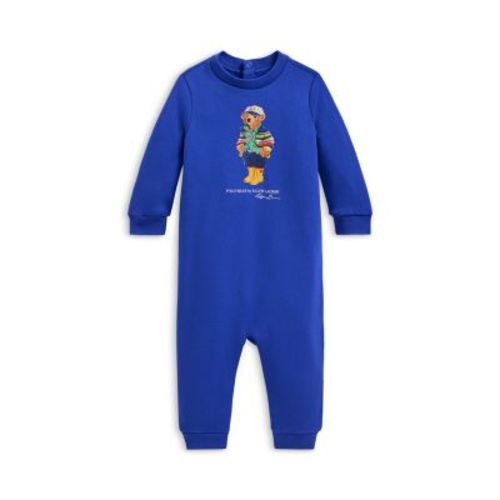 Polo Boys' Polo Bear Fleece Coverall- 9M