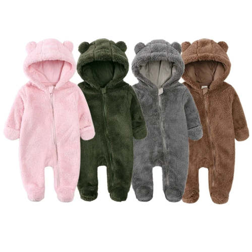 Baby Snowsuit | Warm Insulated Zip-Up Design | Sizes 0-12M | Easy On & Off for Little Ones – Beekee