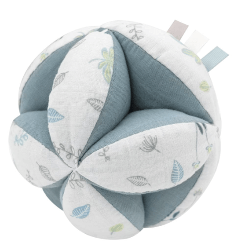 Organic Muslin Sensory Ball - Banana Leaf – LIV & Company