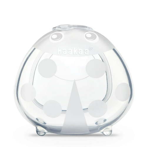 Haakaa Ladybug Silicone Breast Milk Collection Storage, 2.5 oz/75 ml, 1 PK