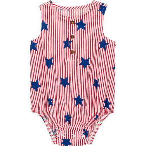 Carter's Child of Mine Baby Unisex Patriotic Romper, Sizes Newborn-12 Months
