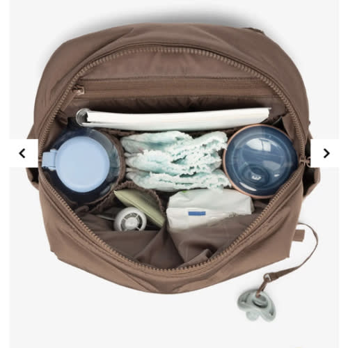 Convertible Mini Diaper Backpack - HAZELNUT