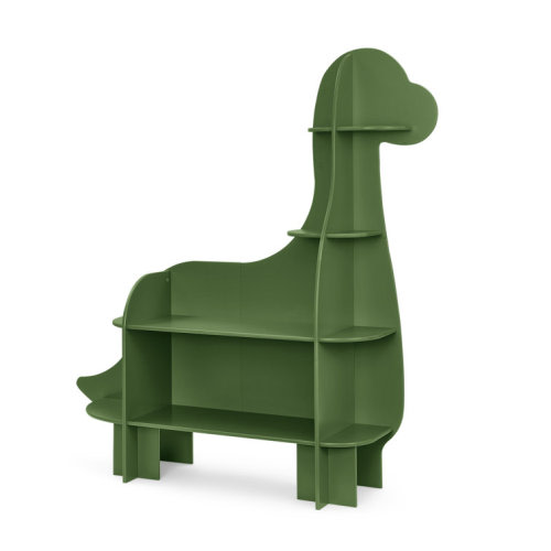 Delta Children Dinosaur Bookcase - Greenguard Gold Certified, Fern Green