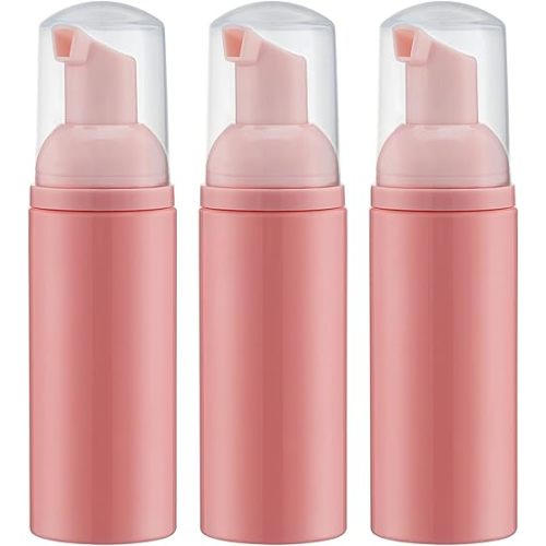 Foam Pump Bottle for Wipe Wash | Color: Pink