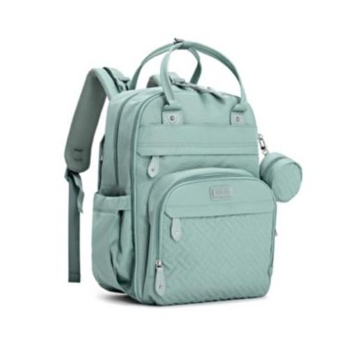 Kids Diaper Bag Backpack Stylish 26L Hands Free Bag with Changing Pad, Stroller Straps & Water-Resistant