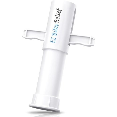 YARKOR Bug Bite Suction Tool White, Kid Friendly Venom Extractor Itch Relief, Natural Reduce Itch & Swell, Bite & Sting First Aid for Outdoor Hiking, Backpacking and Camping