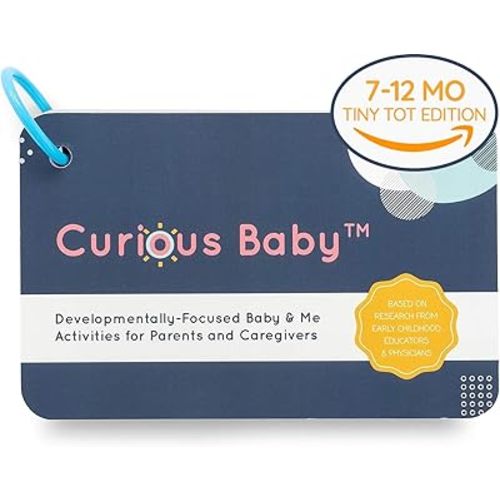 Curious Baby Activity Cards (Tiny Tot Edition)- 7-12 Months Developmentally Focused and Stimulating Playtime Ideas