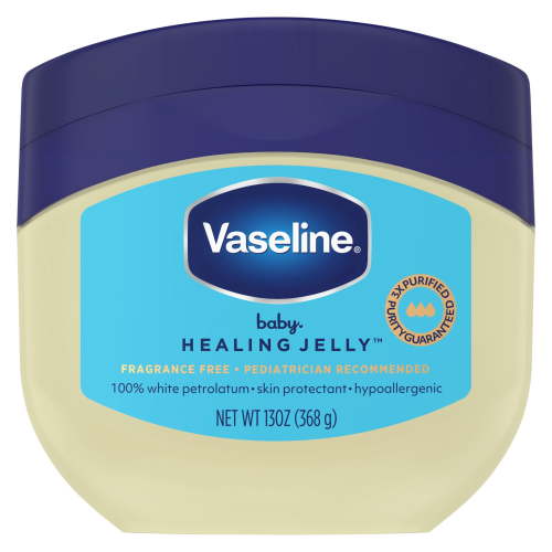 Vaseline Petroleum Jelly Baby Skincare Treats Dry Skin And Prevents Chaffed Skin From Diaper Rash Protective & Pure Hypoallergenic And Gentle On Skin ,13 oz