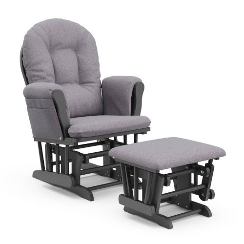 Storkcraft Hoop Glider Nursery Rocking Chair and Ottoman