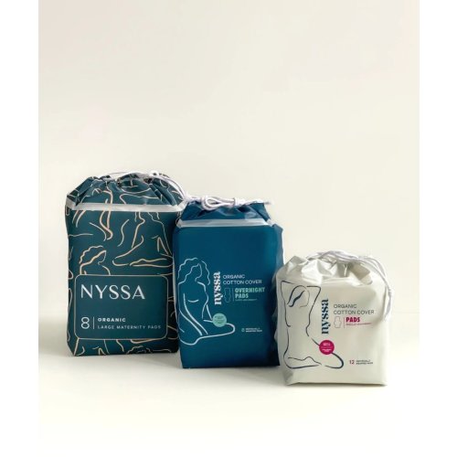 Complete Organic Cotton Cover Pads Trio