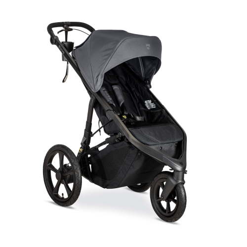 BOB Gear Wayfinder Jogging Stroller with Dual Suspension and Air-Filled Tires, Storm